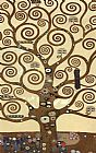 Gustav Klimt The Tree of Life (gold foil) painting
